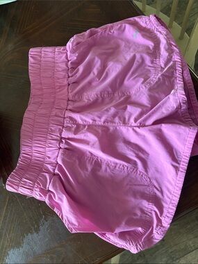 JoyLab Pink Women's Athletic Shorts with Elastic Waist high waisted